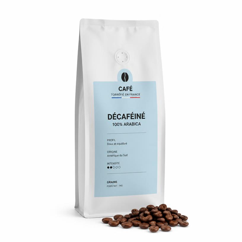Décaféiné Suisse - Grains 500g