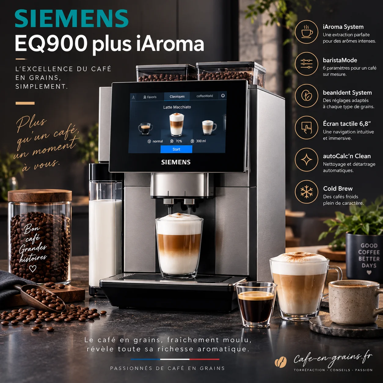 Siemens EQ900 plus iAroma TQ923EZ3